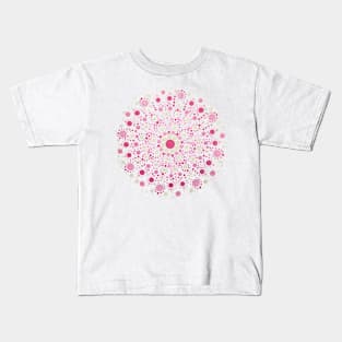 Pink and Pink Kids T-Shirt